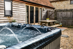 The Barn hot tub